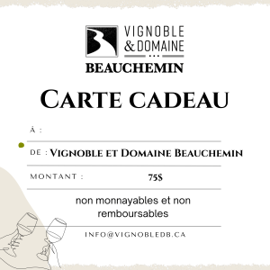 Carte-Cadeau - 75$